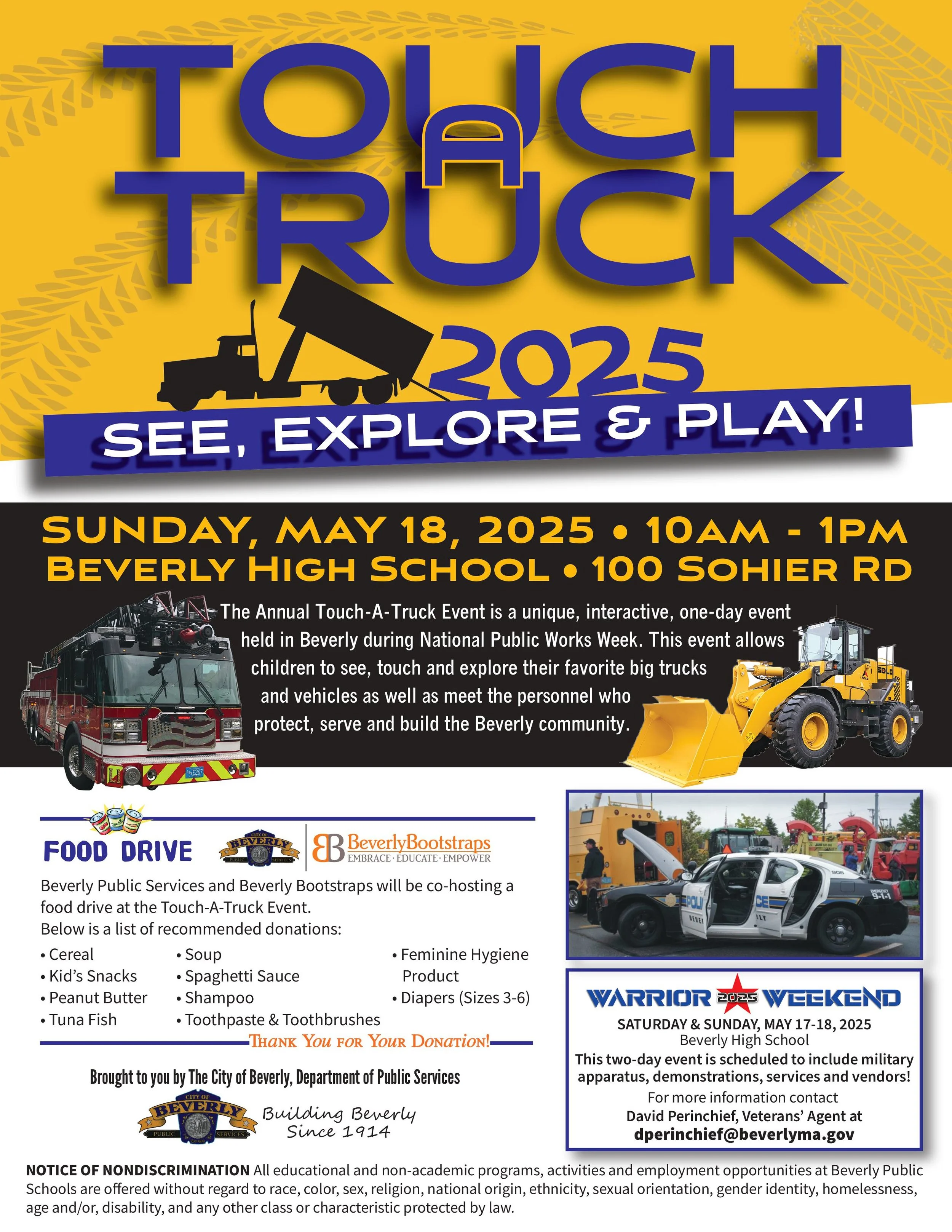 Touch a Truck! — Beverly Recreation Department